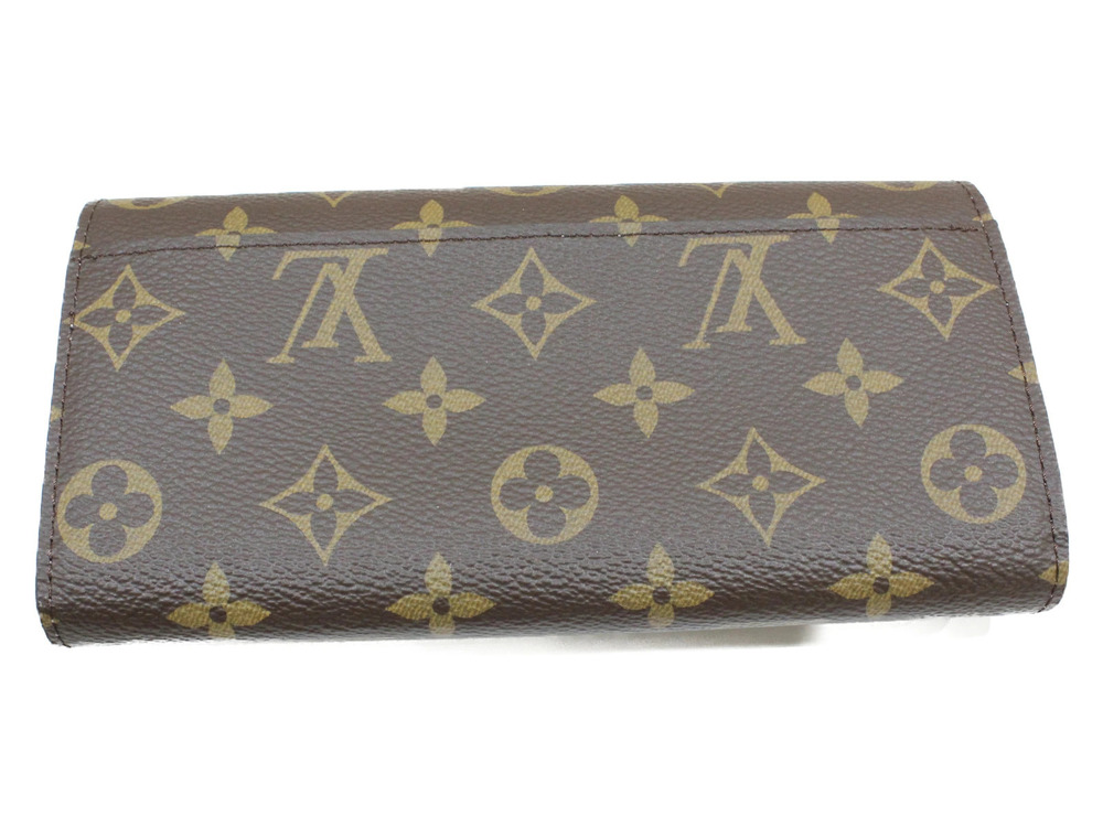 Louis Vuitton Wallet Portefeuille Sarah Long Black